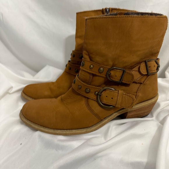 Steven by, Steve Madden Leather P. Vixenn Booties 8.5 - Picture 4 of 11